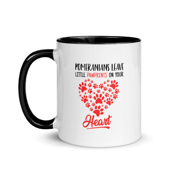 Purple Hearts and Paw Prints Mug – Amy's Coffee Mugs