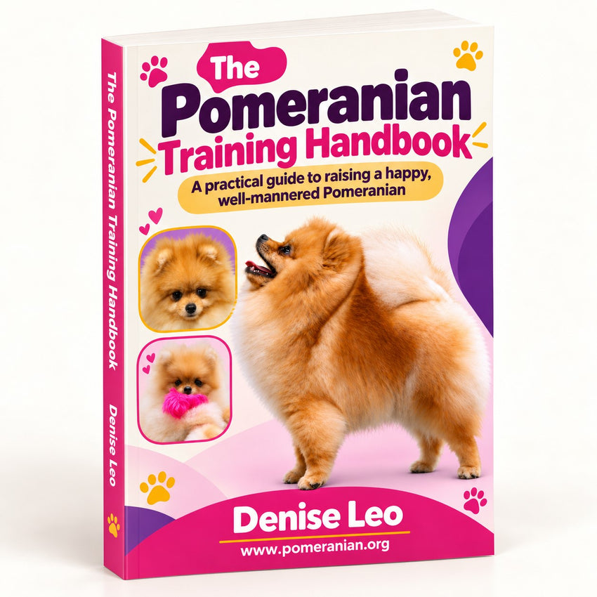 The Pomeranian Training Handbook by Denise Leo