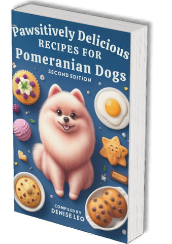 Paw-some Feasts: 250 Pages of Delicious Recipes for Your Pomeranian. Instant Download eBook.