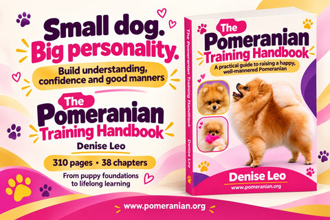 The Pomeranian Training Handbook by Denise Leo
