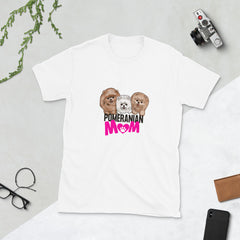 Pomeranian Mum Short-Sleeve Unisex T-Shirt - PomWorld.Com