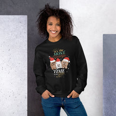 Pomeranian Christmas Unisex Sweatshirt - PomWorld.Com